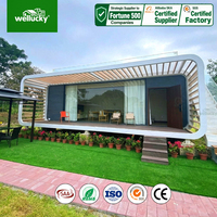 WELLUCKY - Resort de glamping en plein air - Cabane modulaire préfabriquée en aluminium - Maison capsule de type Apple - Pour l'éco-tourisme - Hôtel de luxe