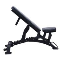 Banc de musculation commercial réglable pour salle de sport et fitness
