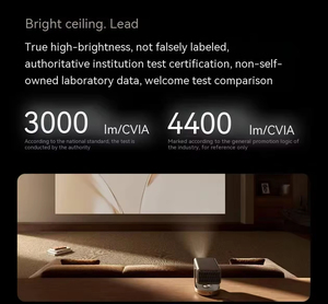 Rc Vidda C2 Ultra 4k Smart <b>Projector</b> Tri-color Laser Pan-tilt <b>Projector</b> 3300CVIA Keystone Correction - Product Image 4