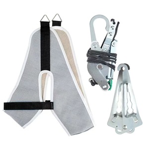 Dispositif de traction cervicale gris clair, cadre portable pour étirement du cou, massage santé, fonctionnement manuel, instrument de classe I - Product Image 5