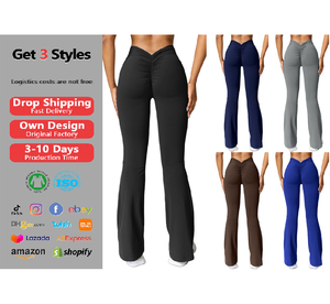 Servicio personalizado 2 en 1 ganchos ajustables <span class=keywords><strong>cintura</strong></span> recortador cinturón elasticidad sin costuras levantador de glúteos cadera <span class=keywords><strong>cintura</strong></span> <span class=keywords><strong>alta</strong></span> mujeres pantalones de Yoga - Product Image 1