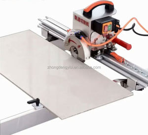 เครื่องตัดกระเบื้องเซรามิกไฟฟ้าความแม่นยำสูง 220V แบบออร์บิทัล พร้อมใบมีดแบบดัน-ดึง สำหรับงานลบมุมและตัดตรง - Product Image 1