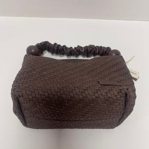 Nouveauté, vente chaude, sac seau de rangement de luxe fait à la main, personnalisé, écologique, imperméable, en PU tissé, avec fermeture éclair, pour femmes - Product Image 4