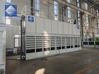 Nouveau Condenseur Évaporatif à Contre-Courant Certifié CE, Ventilateur à Construction Métallique, Moteur-Pompe, Économie d'Énergie pour la Réfrigération