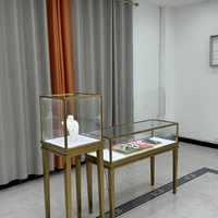 Conception de l'aménagement d'un magasin de bijoux dans un centre commercial avec logo personnalisé, éclairage LED, comptoir de présentation, mobilier de magasin pour bijouterie