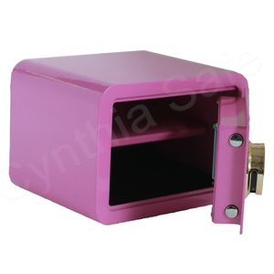 Fingerprint Hotel Safe Box Colorful Mini Safety Box Cash Coin Small Storage Box - Product Image 4