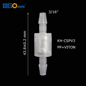 Vanne de sécurité à ressort 1/4\" 0-35 kPa, vanne de décharge de pression en plastique - Product Image 5