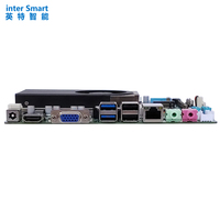 QM9850 DDR4 8 GO RAM 256 GO SSD 2LAN 6COM WIFI & BT i3-8130U 8th génération Core i3 carte mère d'ordinateur