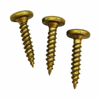 OEM Ceramic Coated Flat Pancake Head Screws for Wood and Metal Roofing Type 17 Point Quick Guard