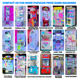 Machine de jeu mini-grue à capsules ODM/OEM personnalisable, style artistique japonais, transparente, mignonne, pour capsules d'anime, fonctionnant à pièces/billets - Product Image 6