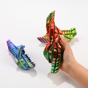 Juguete Antiestrés Giratorio con Forma de Esfera Impresa <span class=keywords><strong>en</strong></span> 3D, Juguete Sensorial de Plástico para Niños y <span class=keywords><strong>Adolescentes</strong></span>, Superventas - Product Image 1
