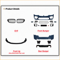 Kit carrosserie avant et arrière style M5 Sport pour BMW Série 5 G30 G38 2018-2020, mise à niveau 2023+, kit de conversion