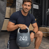 Kettlebell Hyrox 4kg--32kg, kettlebell de compétition professionnelle pour l'entraînement, logo personnalisé OEM ODM