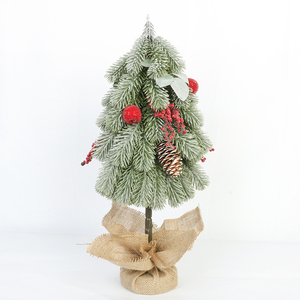 2024 nuevo diseño decoraciones navideñas 32cm decorado Mini MESA DE Navidad árbol suministros de decoración de Navidad - Product Image 5