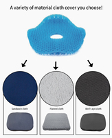 Usine directe Oem Tpe dos soutien chaise oreiller voiture Gel coussin de siège pour bureau à domicile chauffeur de camion