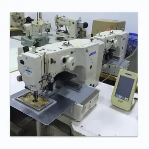 Máquina de coser industrial japonesa de ciclo controlado por ordenador JUKIS 1306 con función de entrada