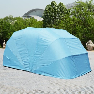 <span class=keywords><strong>Garaje</strong></span> Móvil Semiautomático, Plegable y Retráctil, con Toldo Hidráulico, Protección Solar Anti-UV, Refugio para Auto - Product Image 5