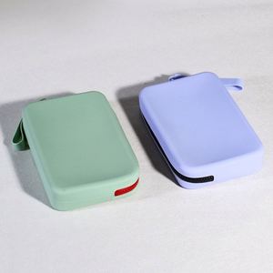 <b>Silicone</b> <b>Waterproof</b> Storage Bag, Wash Bag, Large Capacity square Makeup Bag, Portable Women's Beauty Storage - Product Image 4