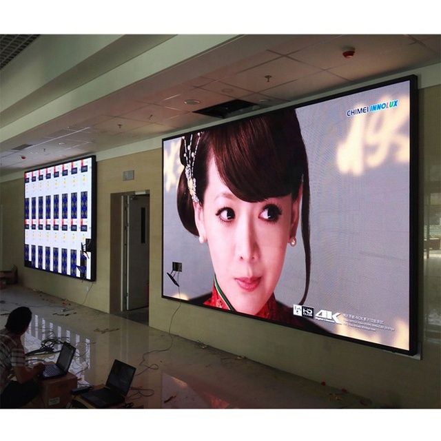 Hot Sale High Resolution Front Service Panels Indoor Advertising LED Wall Display P1 P2 P2.5mm P3 P3.91 Video Screen