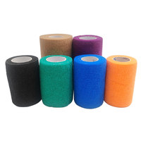 Bandage Cohésif 7,5 cm – Bande Élastique Médicale Respirante Non Tissée Imperméable Auto-Adhésive – Vente en Gros