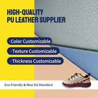 Cuir PU écologique à texture lisse similaire au daim, finition mate, support non tissé, épaisseur 1,3 mm, pour chaussures, sacs et accessoires
