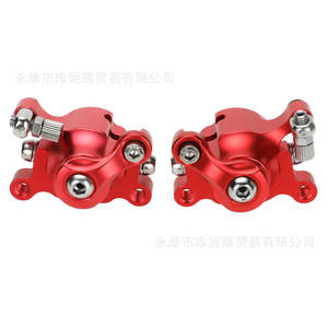 Pinza de Freno de Disco CNC para Motocicleta y Bicicleta de Montaña 49cc, Pistón Único Delantero, Aleación de Aluminio, Pieza de Mejora Retrofit - Product Image 3