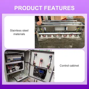 Fenlin ม่านน้ำสแตนเลสแบบดิจิตอลที่ทันสมัยน้ำพุน้ำตกอัตโนมัติสำหรับโรงแรมล็อบบี้สวน - Product Image 5