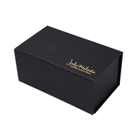 Boîte pliante magnétique de luxe avec logo personnalisé pour cosmétiques vêtements sweats à capuche boîtes d'emballage cadeau en papier carton avec ruban