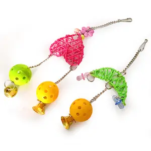 Новый список случайный красочный круглый воздушные шары для домашних животных птица игрушка попугай любимые интерактивные аксессуары