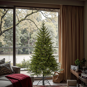 UMIND Albero di <span class=keywords><strong>Natale</strong></span> Verde in Materiale PE da 5-9 Piedi, Grande Decorazione Natalizia, <span class=keywords><strong>Natale</strong></span>, Arbol De Navidad, Arvores Artificiais De Natal - Product Image 1