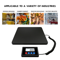 Balance numérique pour colis postaux ST-CW-8, 200 kg, division de 10 g, en plastique ABS, écran LCD à profil bas, pour expédition, coursier, bureau de poste, OEM