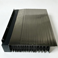 Cache-soufflets flexible pour guide linéaire de machine-outil CNC, protection anti-poussière, taille personnalisée disponible