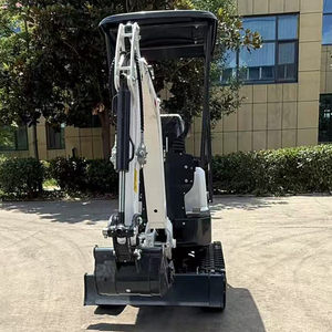 Miniexcavadora hidráulica de orugas de 1.3 toneladas <span class=keywords><strong>KD13</strong></span> para uso agrícola, retroexcavadora remolcable, componente de bomba de motor principal, 1 año de garantía - Product Image 2