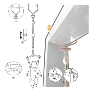 <strong>Baby</strong> <strong>Door</strong> Swing Jumper with <strong>Door</strong> Clamp Adjustable Strap, <strong>Bouncer</strong> <strong>Baby</strong> Toys for Toddler - Product Image 6