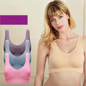 <span class=keywords><strong>Soutien</strong></span>-<span class=keywords><strong>gorge</strong></span> sans fil pour femmes sans fil S6XL grande taille Sexy dos nu push-up sans couture haut en maille <span class=keywords><strong>soutien</strong></span>-<span class=keywords><strong>gorge</strong></span> cadre désossé - Product Image 1