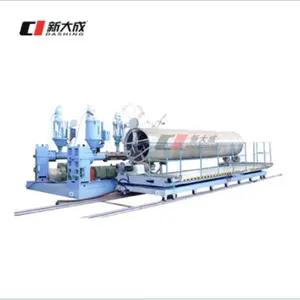 HDPE PP Drainage Huge Calibre Hollowness Wall Spiral Winding Krah Pipe Production Line Extruder