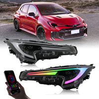Conjunto de Faros Delanteros LED Versión Estadounidense 2020-2024 de Fábrica, Luz Delantera Normal DRL para Toyota Corolla