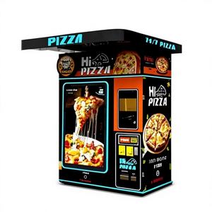 Máquina Expendedora de pizza comercial completamente automática, autoservicio de comida caliente de fábrica con sistema de pago con tarjeta de crédito - Product Image 1