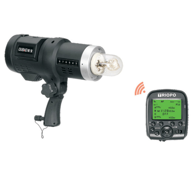 TRIOPO Photography Led Strobe Wireless Outdoor Flash Light with Recharge Battery for Photo Shooting