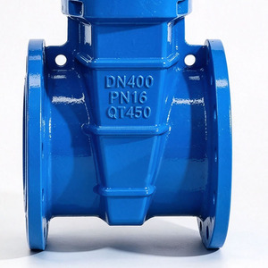 Vanne à opercule à bride en fonte ductile de haute qualité NRS à siège résilient Z45X PN16 pour l'alimentation en eau - Product Image 4
