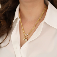 Breloques personnalisées Cœur Clé Cadenas Étoile Éléphant en Acier Inoxydable 316L Plaqué Or PVD 14K pour Bracelets et Colliers Vente en Gros