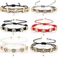Perle de rocaille Miyuki en verre ajustable, nouvelle conception, fait à la main, bracelet tissé, vente en gros