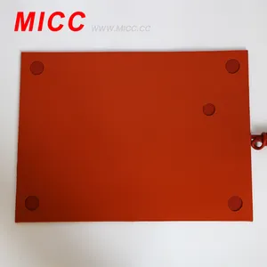 MICC elektrikli silikon kauçuk ısı pedi 120v silikon kauçuk ısıtıcı bant