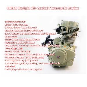 Moteur de scooter W110 horizontal refroidi par air, moteur de moto, tricycle, motores de moto - Product Image 4