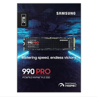 SSD Internal Solid State Drive 990Pro NVMe PCIe 4.0 M.2 2280 4TB MZ-V9P4T0BW