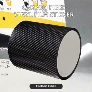 Film autocollant en fibre de carbone DIY, autocollant pour voiture, protection anti-rayures, ruban décoratif sportif <span class=keywords><strong>K5D</strong></span> - Product Image 2