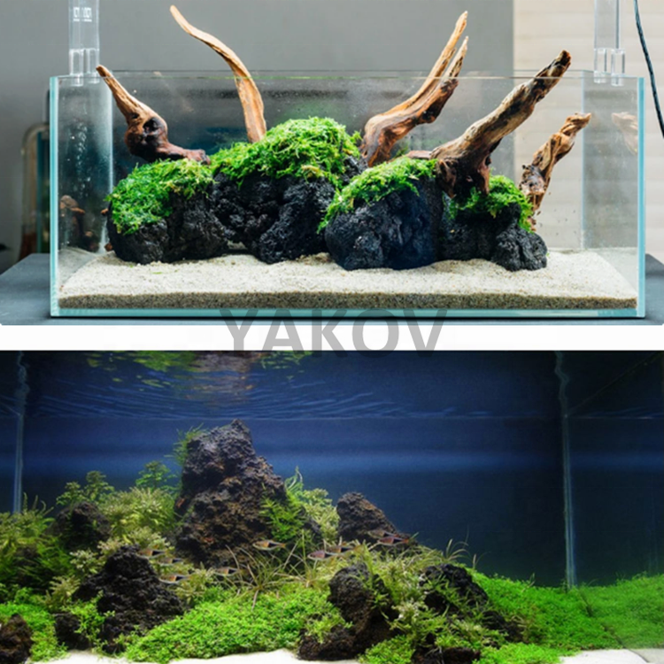 水槽用天然黒色溶岩軽石石| Alibaba.com