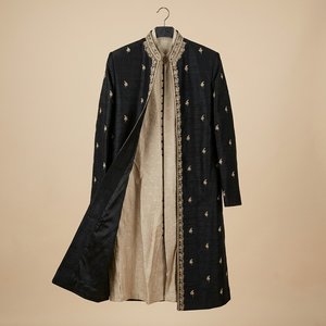 Stylish SHERWANI with <b>Jacket</b> INDIAN & PAKISTAN MEN <b>WEDDING</b>>Men's Suits & Blazer>Men's Suits - Product Image 6