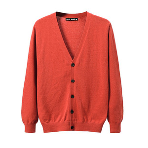 <span class=keywords><strong>Cardigan</strong></span> en maille pour <span class=keywords><strong>homme</strong></span>, coupe ample, manches longues, col en V, boutonné, en coton et <span class=keywords><strong>laine</strong></span>, tricoté à la machine, collection hiver, offre spéciale - Product Image 4