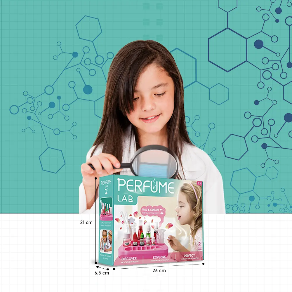 CPC DIY Special Scent Perfume Experiment Set Education and Playing Lab Safety Craft Science Toy for Kids